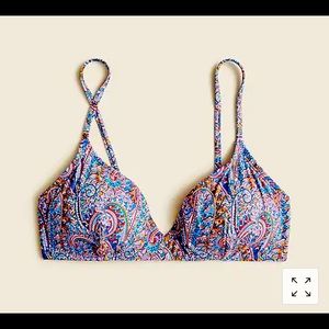 J.Crew French bikini top